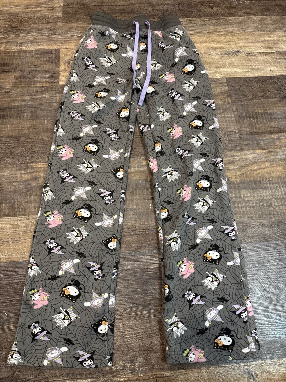 Hello Kitty and Friends Women's Halloween Print Sweatpants XXS